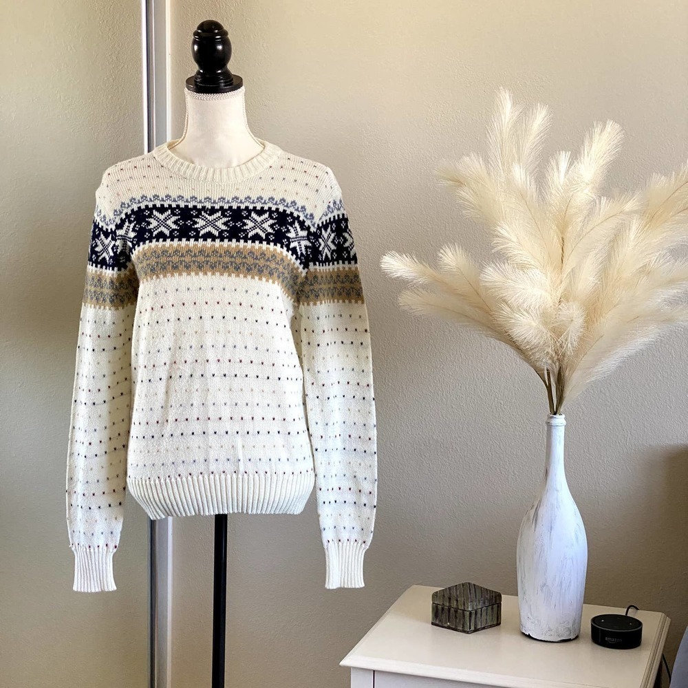 Kennington Ltd | Men's Vintage 70s Knitted Sweater | Size: Medium